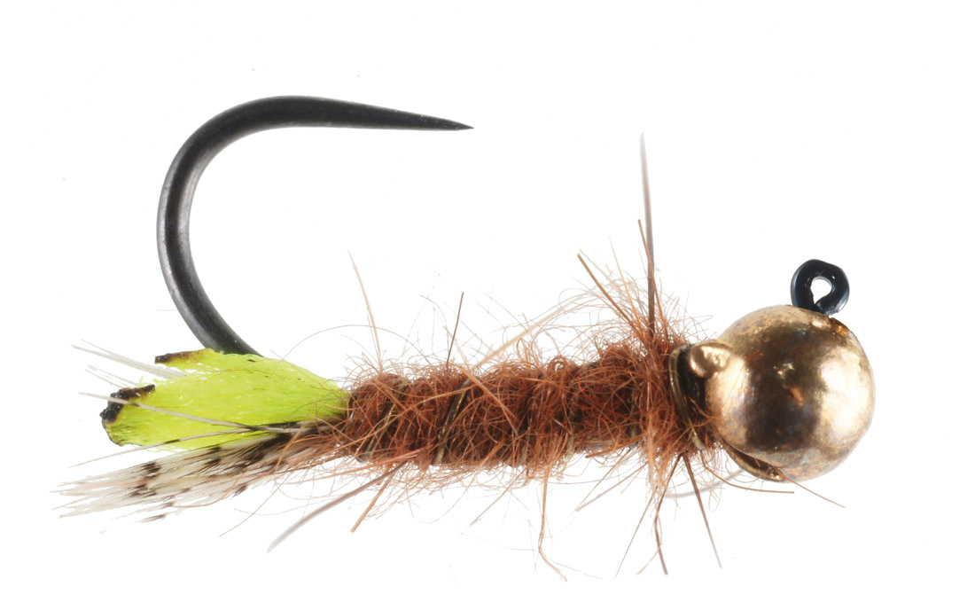 Soldarini Fly Tackle Nymph - Peeping Caddis brown