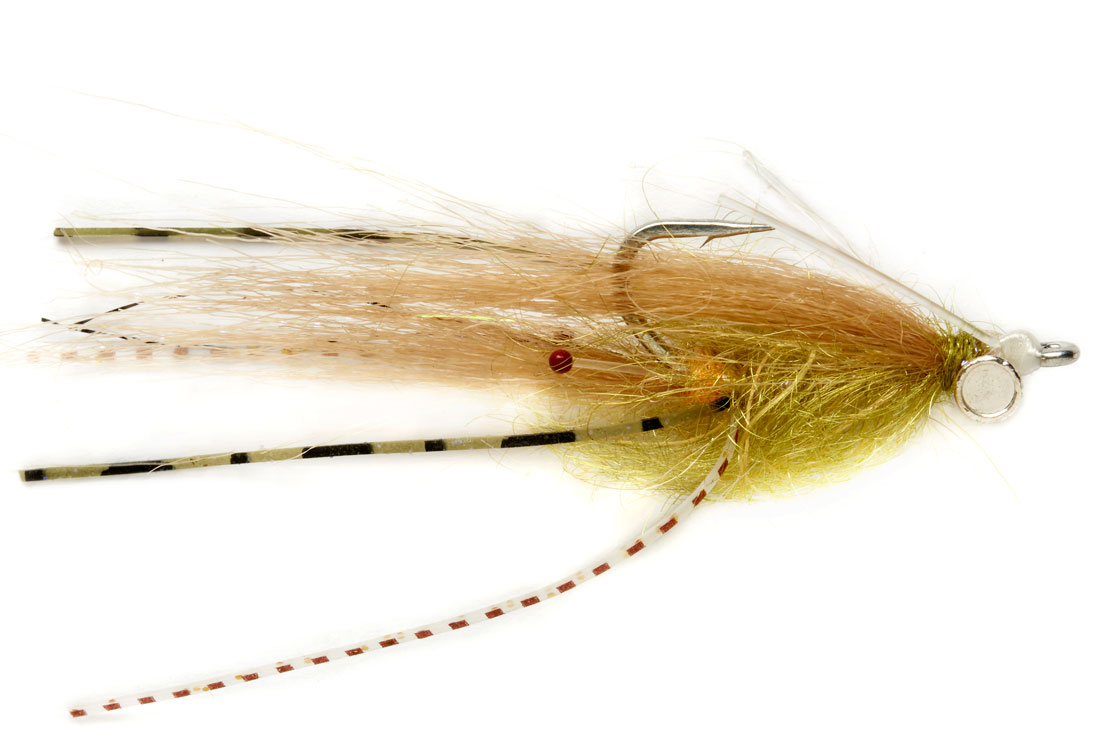 Fulling_Mill_Salzwasserfliege_Sydneys_Shrimp_olive_1 Fulling Mill Saltwater Fly - Sydney's Shrimp olive