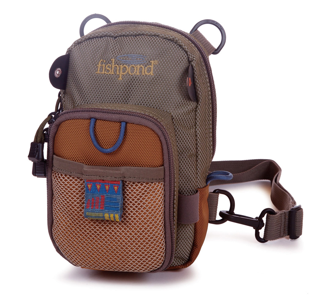 Fishpond San Juan Vertical Chest Pack saddle brown