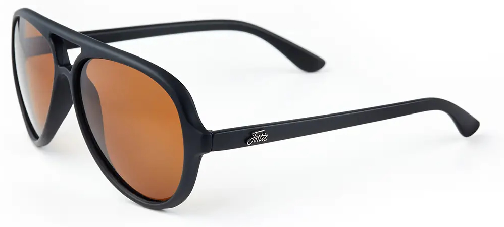 Fortis Eyewear AV's Polarized Glasses Matte Black