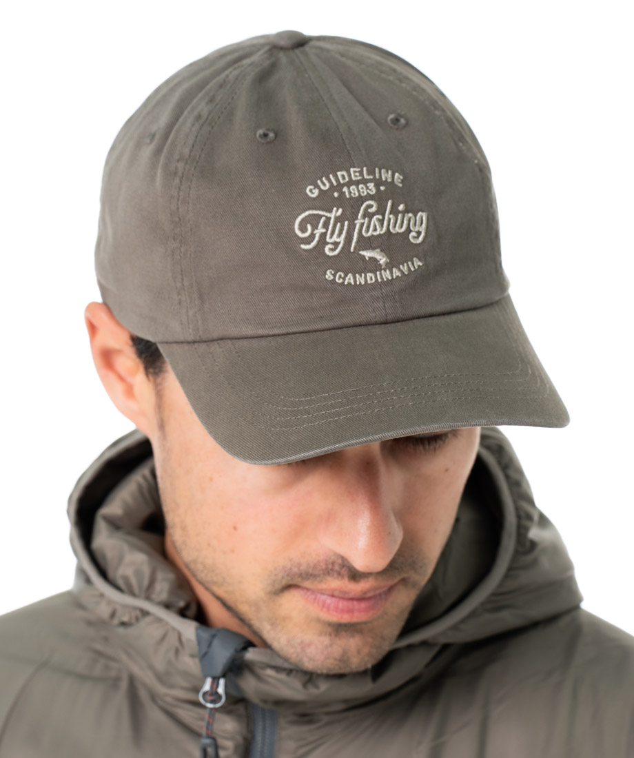 Guideline Fly Fishing Dad Cap - Forest Grey Guideline Fly Fishing Dad Cap - Forest Grey