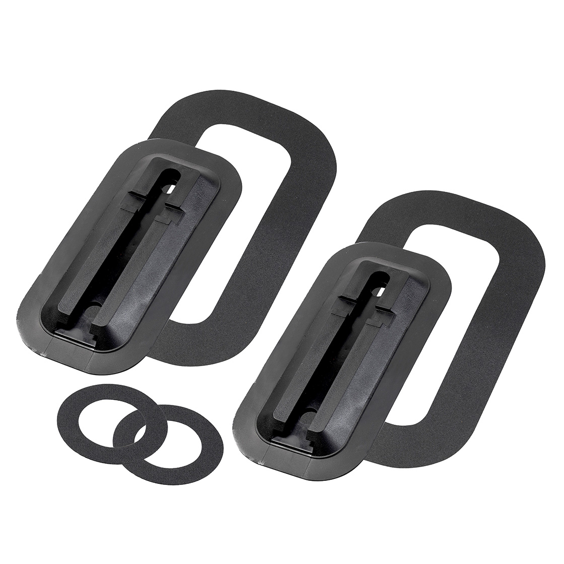 Float Plus Mount 2x - Adhesive foil 2x - 2 PVC rings for the Twin Force system