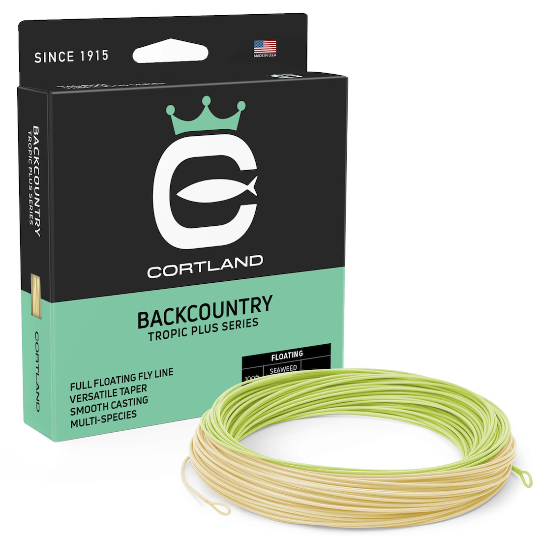 P-28510_Cortland_Backcountry_Tropical_Fliegenschnur_ Coartland Backcountry Tropical Saltwater Fast Loading Flyline Aqua Green / Sand Fliegenschnur