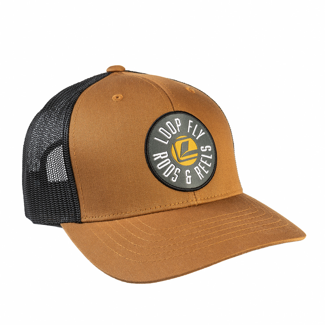 Loop Fly Rods & Reels Cap Hat caramel/black