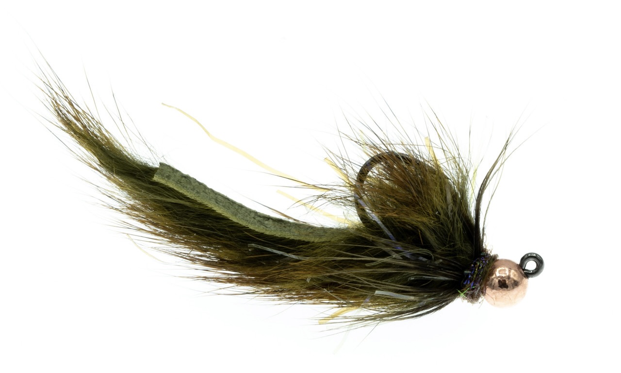 Umpqua Jig Streamer Back Flop Olive #10