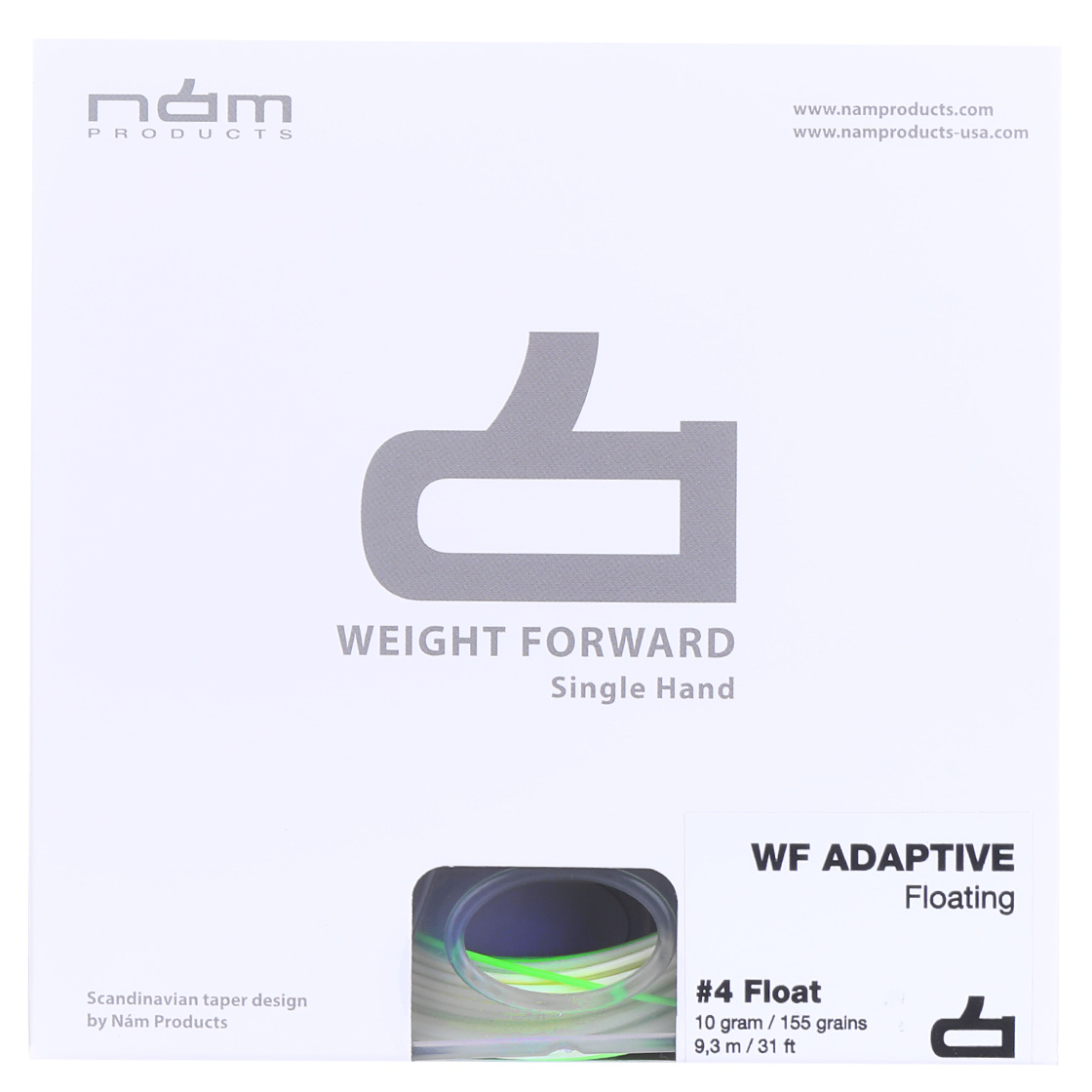 Nam Adaptive Floating Flyline HD-55lbs Power Core WF Fly Line