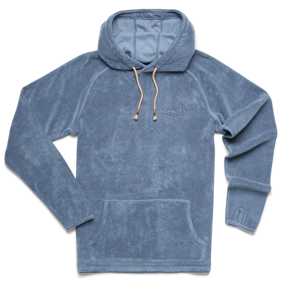 Howler_Brothers_Terrycloth_Comfortable_Hoodie_blue_mirage_1 Howler Brothers Terrycloth Comfortable Hoodie - blue mirage