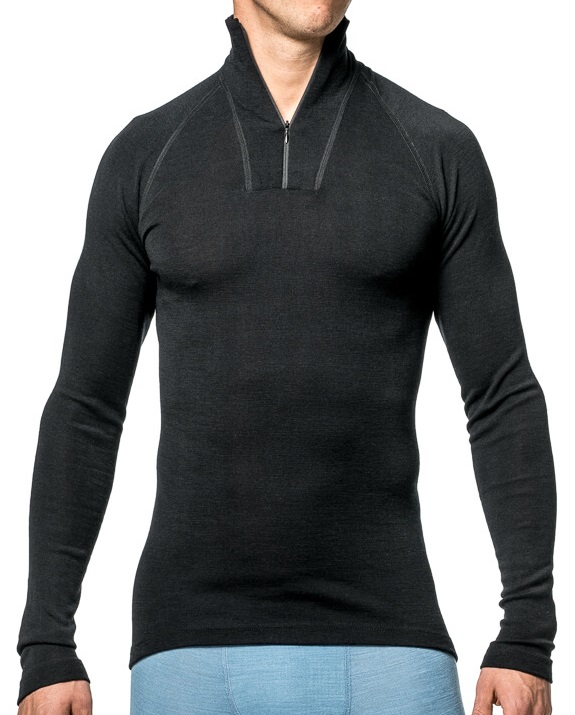 Woolpower_Zip_Turtleneck_LITE_Langarmshirt_black_2