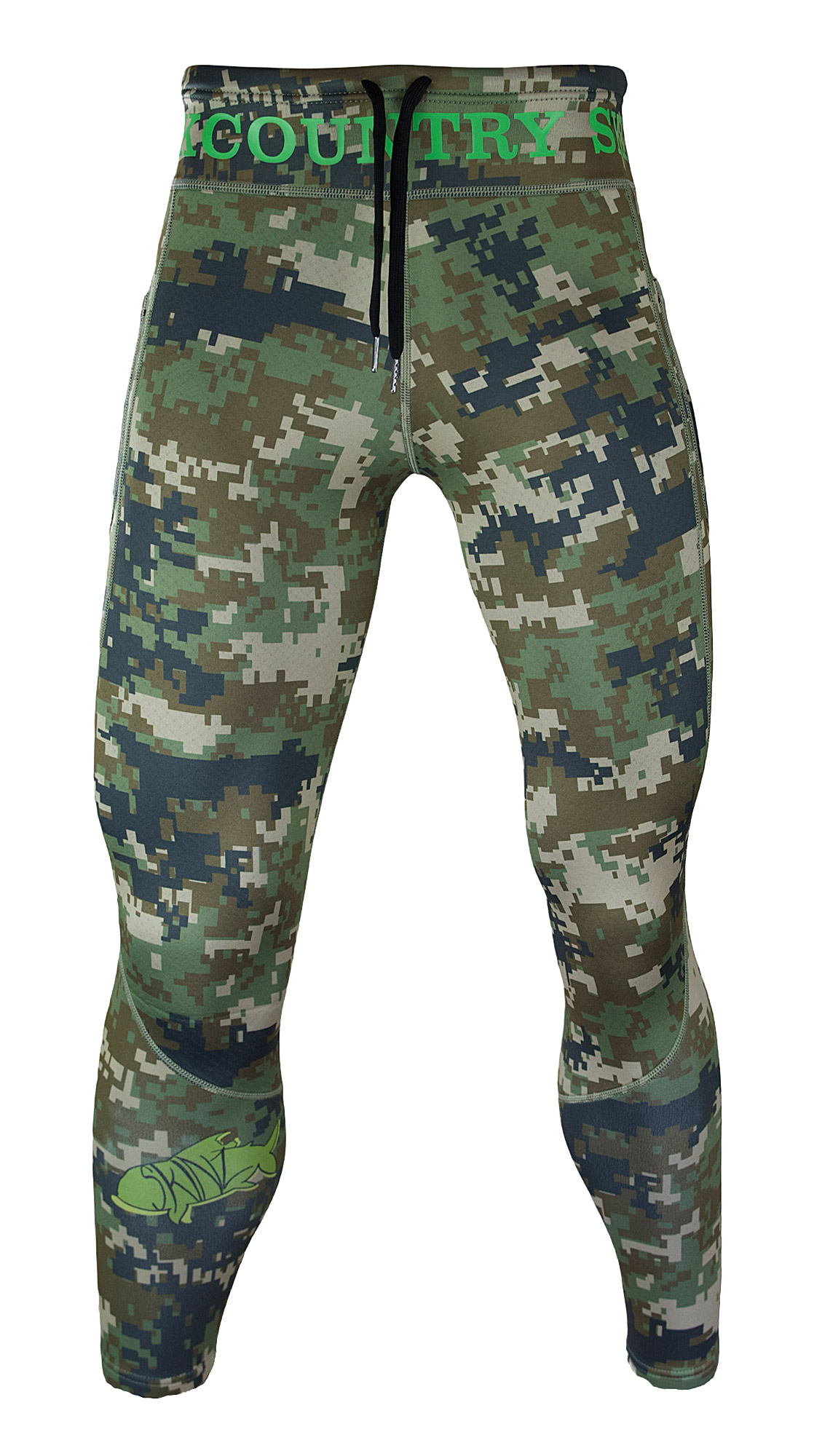 Backcountry Skinz AIRBLITZ™ Perforated Neoprene Wet Wading Leggins Green Digi Camo