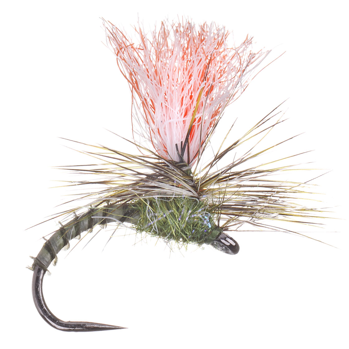 P-26733_adh-fishing-Trockenfliege-Klinkhammer-Olive-on-AHREX-by-Superflies adh-fishing Dry Fly Klinkhammer Olive on AHREX by Superflies