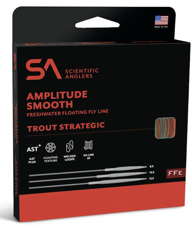 Scientific Anglers Amplitude Smooth Trout Strategic 8.5 Floating Fly Line