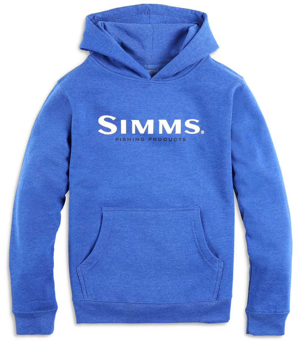 Simms_Kids_Logo_Hoody_Kapuzenpullover_royal_1 Simms Kid's Logo Hoody royal