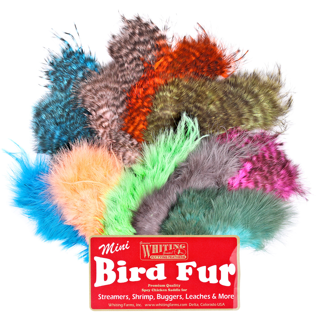P-25400_Whiting-Mini-Bird-Fur_titel-2 Whiting Mini Bird Fur Grizzly dyed Shell Pink
