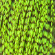 grizzly dyed fluo green charteuse