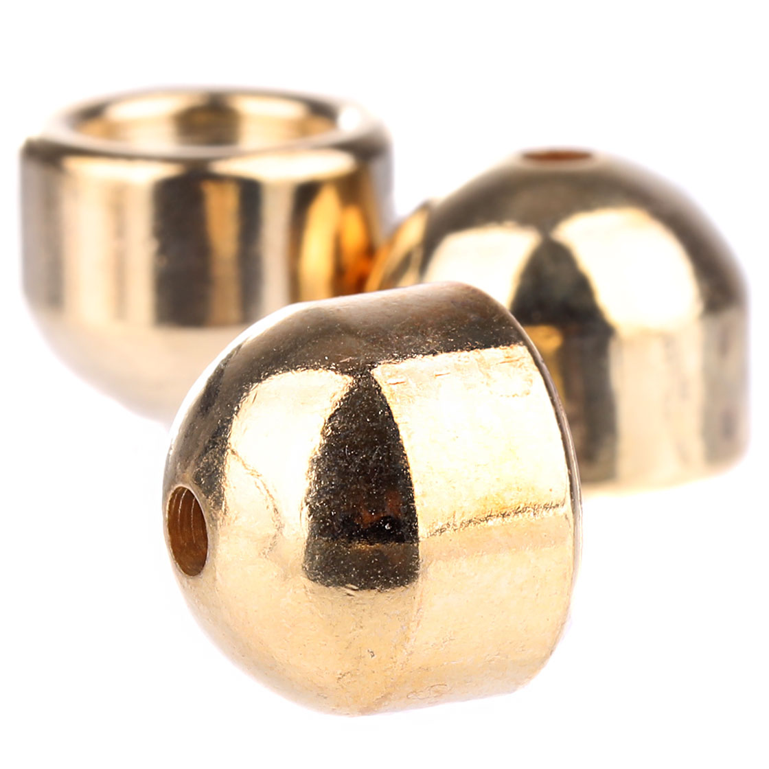 Brass Coneheads ballast weights for Streamer Dredging Deep & Dirty 5pc