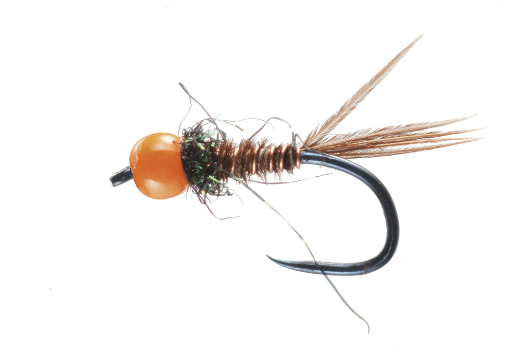 P-21320_Soldarini_Pheasant_Tail_Orange_Bead Soldarini Tungsten Nymphe - Pheasant Tail Orange Bead