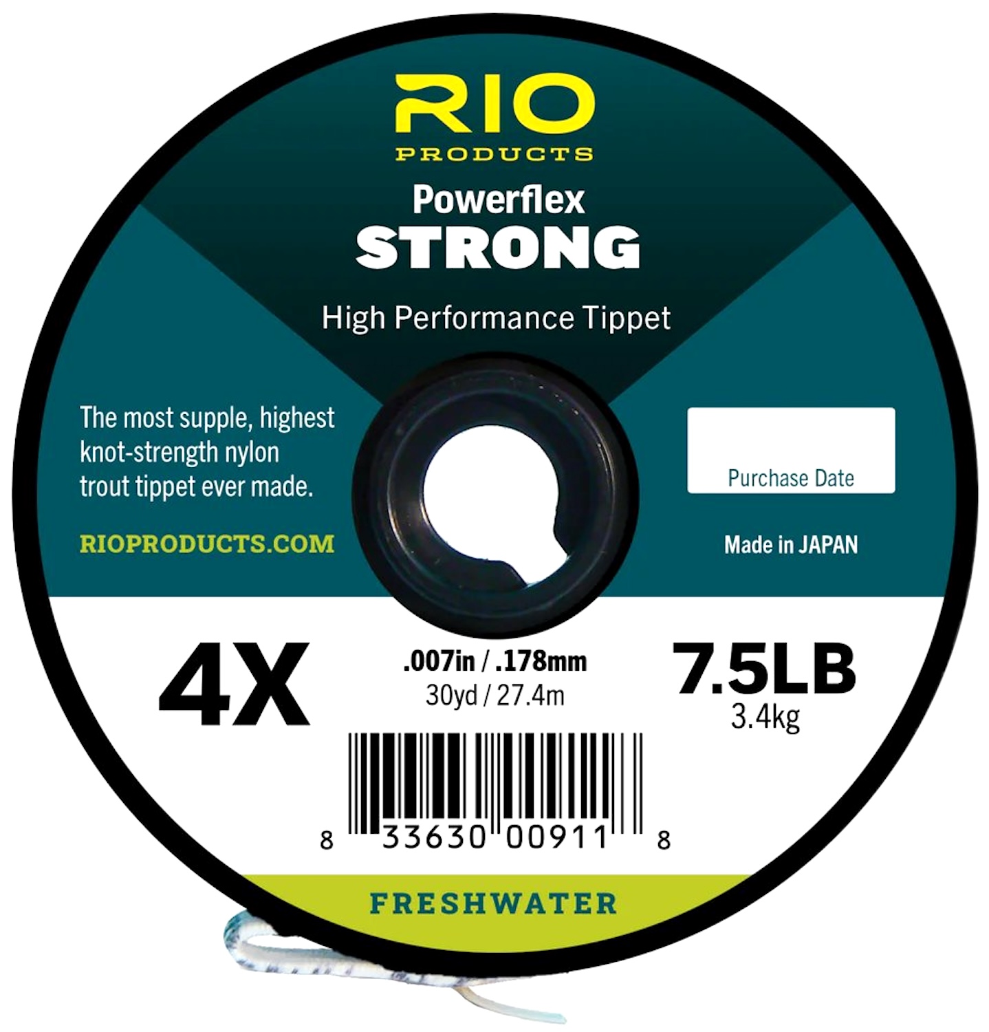Rio Powerflex Strong Tippet 30 yds Spool Leader material