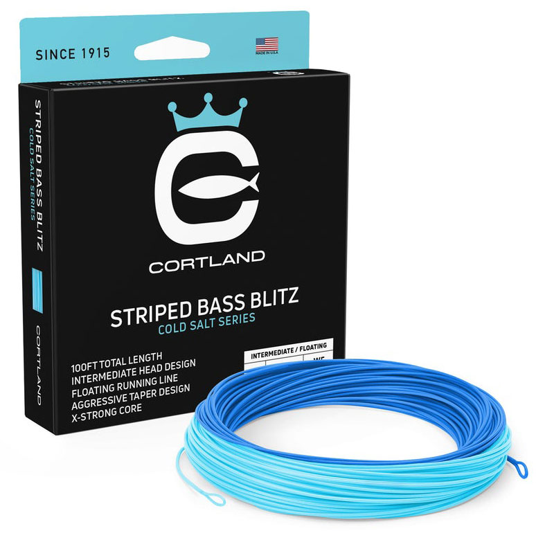 Cortland Striped Bass Blitz Fly Line Floating/Intermediate