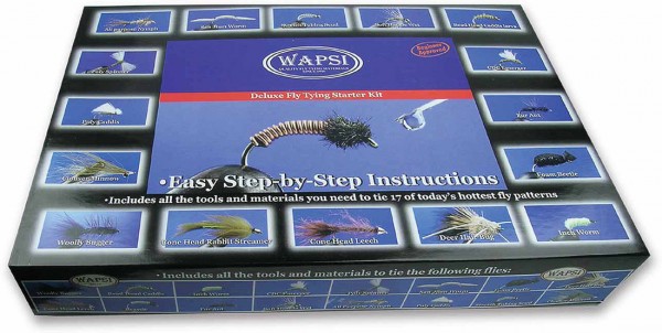 Wapsi Deluxe Fly Tying Starter Kit Beginners Set