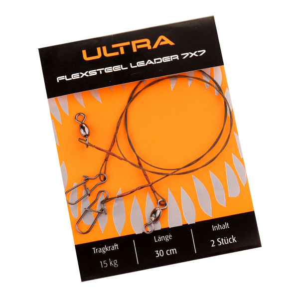 Climax Ultra 7x7 Flexsteel Leader 30 cm 2-Pack