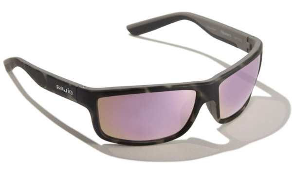 Bajio Polarized Glasses Nippers - Squall Tort Matte (Rose Mirror Glass)