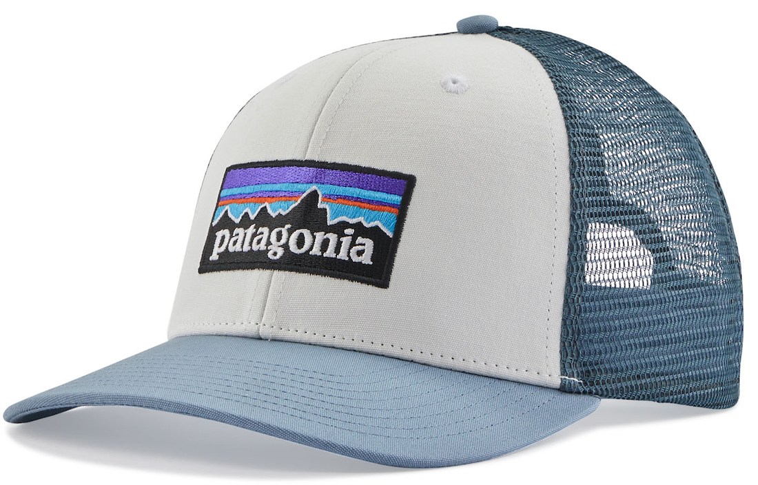 Patagonia trucker hat blue on sale