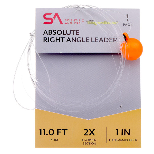 Scientific Anglers Absolute Right Angle Leader 11 ft 2X