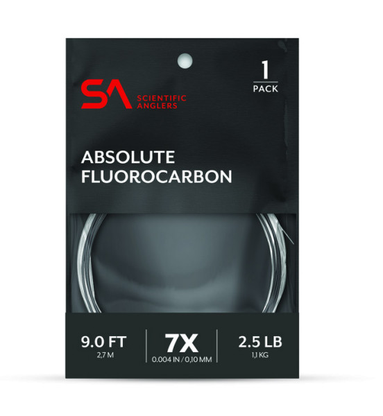 Scientific Anglers Absolute Fluorocarbon Leader Vorfach 9ft.