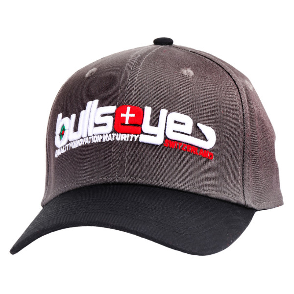 Bullseye Cap Flexfit Grey Cap Hat