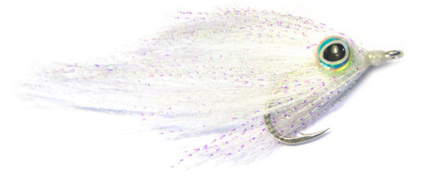 H2O Saltwater Fly - Magnetic Minnow all white