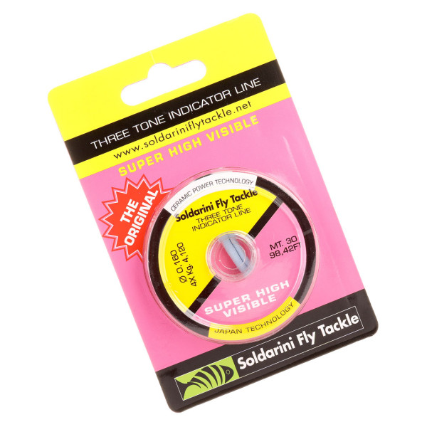 Soldarini Fly Tackle Three Tone Indicator Line