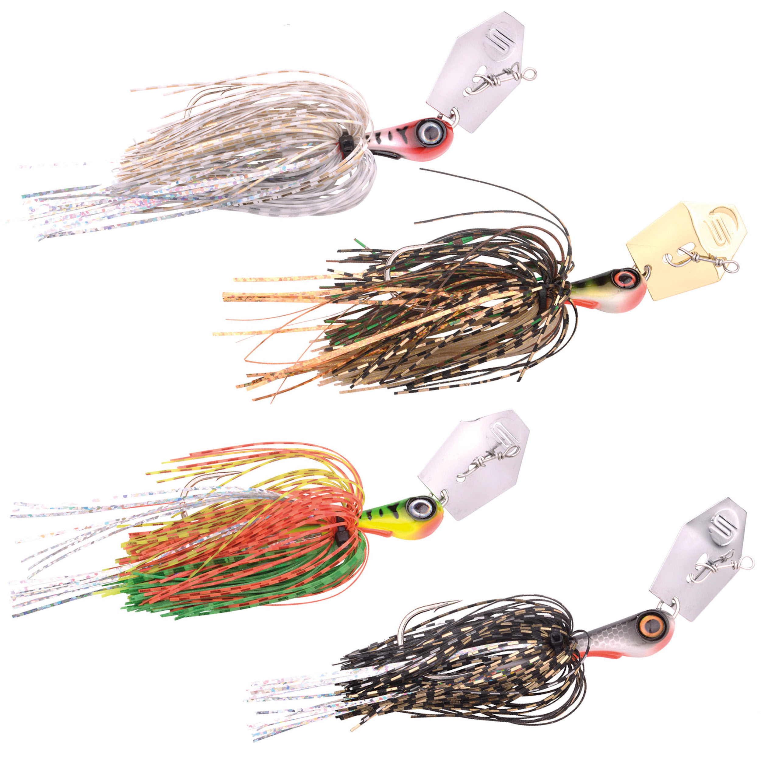 Gamakatsu Spro Iris Thrillseeker Chatterbait # 4/0 14 g, Metalbaits, Lures and Baits, Spin Fishing