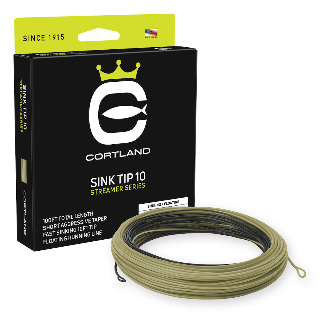 Cortland Precision Clear Ghost Sink Tip WF Fly Line 15' Tip New 2022 Stocks * 