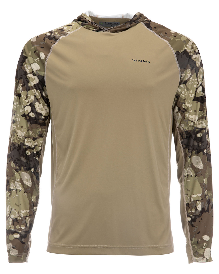 Long Sleeve  XL Pacific UPF 50+ Simms SolarFlex Plus Crew Shirt 