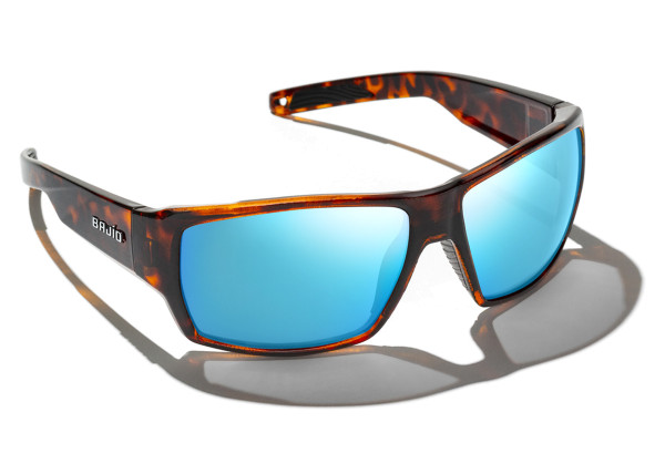 Bajio Bifocal Polarized Bifocal Glasses Vega - Dark Tort Matte (Blue Mirror PC)