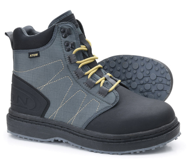 rubber sole wading boots