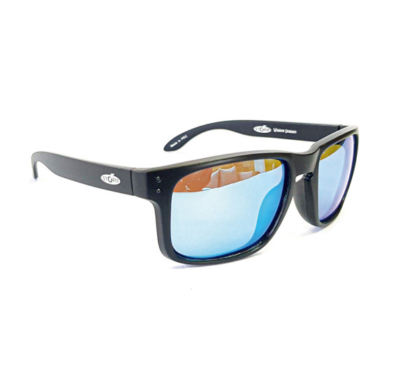 Storm Wildeye Polarized Sunglasses Seabass blue / matte black