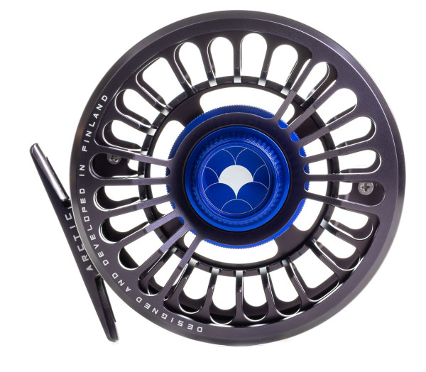 Alfa Arctic Fly Reel gun smoke