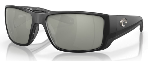 Costa Polarized Glasses Blackfin Pro - Matte Black (Gray Silver Mirror 580G)