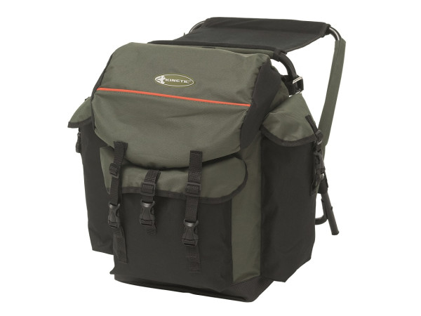 Kinetic Chairpack Std. 25 L Chairpack moss green, Bags and Backpacks, Accessories, Spin Fishing