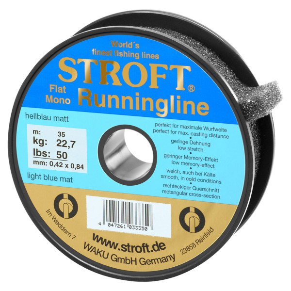 Stroft Runningline 50 lbs: 0,42 x 0,84 mm