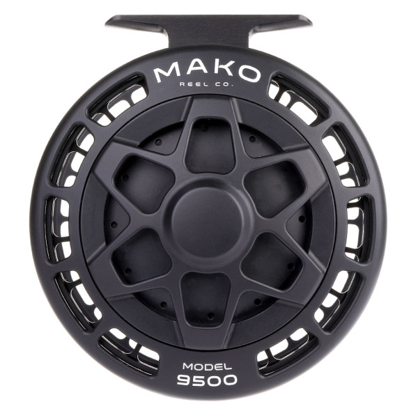 Mako Reel Co. Fly Reel matte black, Reels, Fly Reels