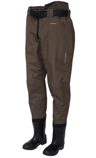 Waist high waders with boots outlet