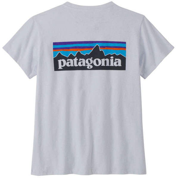 Patagonia W's P-6 Logo Responsibili-Tee T-Shirt WHI, For Women, Clothing