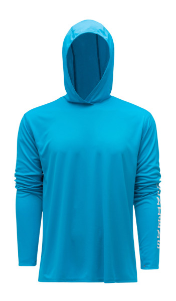 Grundéns Tough Sun Hoodie UPF 50+ Sun Protection azure
