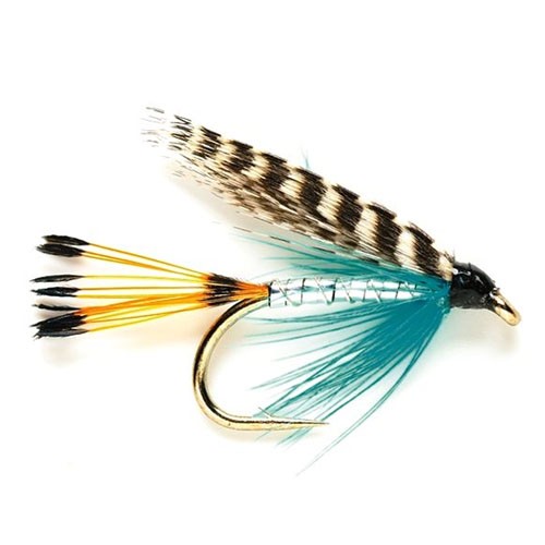 Fulling Mill Wet Fly - Teal blue and silver