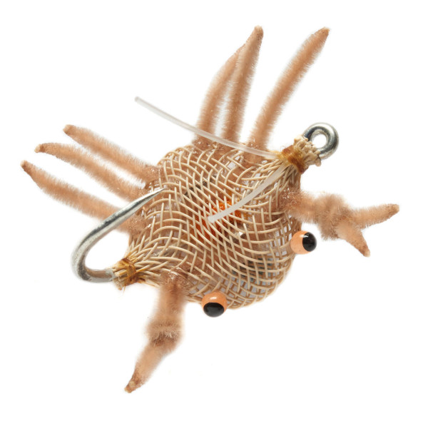 Fulling Mill Saltwater Fly - Flexo Crab Weedless tan