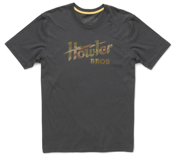 Howler Brothers electric T-Shirt Jungle Regime Antique Black