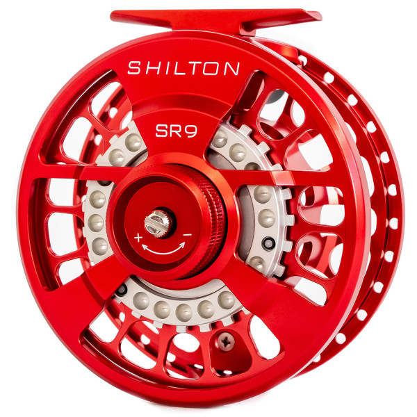 Shilton SR Series Fly Reel red Shilton SR9 red