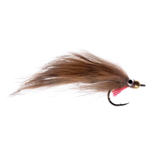 Kami Flies Streamer - Heavy Zonker grizzly brown